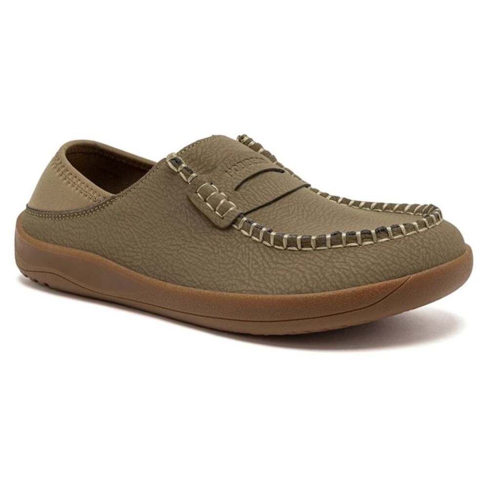Women's Slip-On Moccasin Loafer in Olive